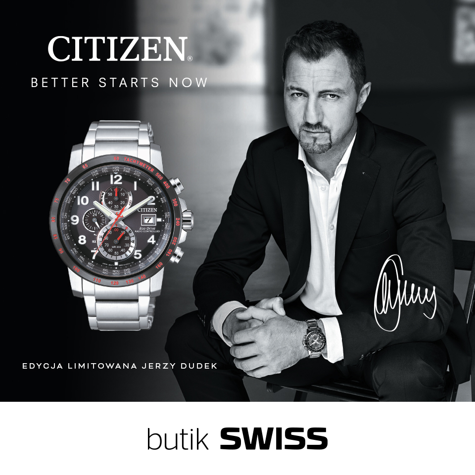 SWISS: limitowany model zegarka Citizen