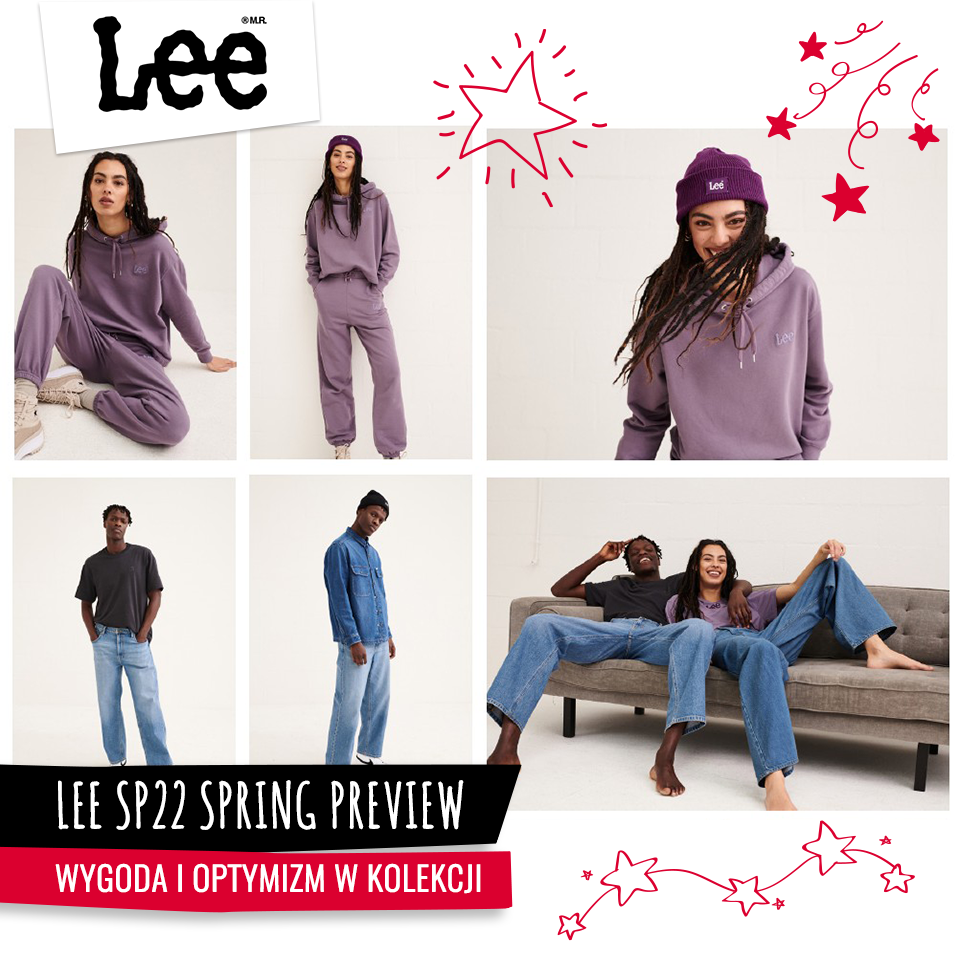 LEE: wygoda i optymizm w kolekcji LEE SP22 SPRING PREVIEW