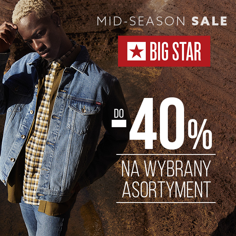 BIG STAR: mid season sale