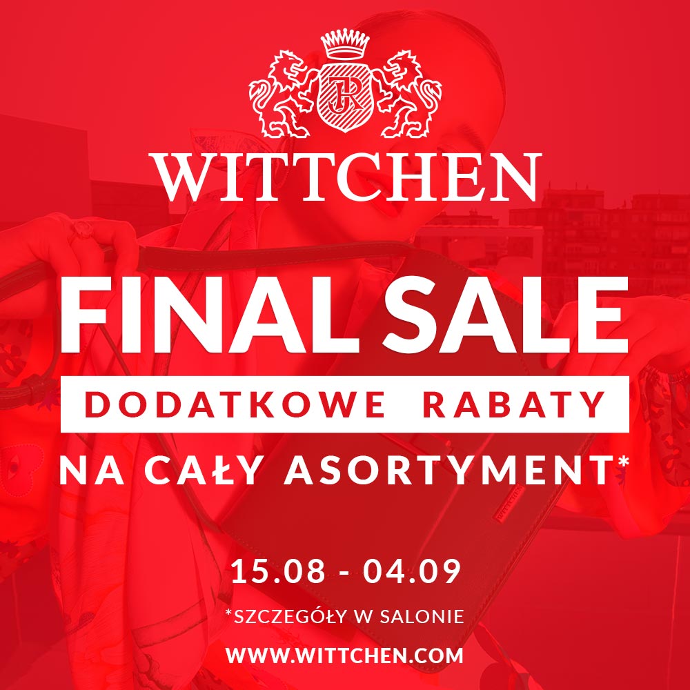 WITTCHEN: final sale