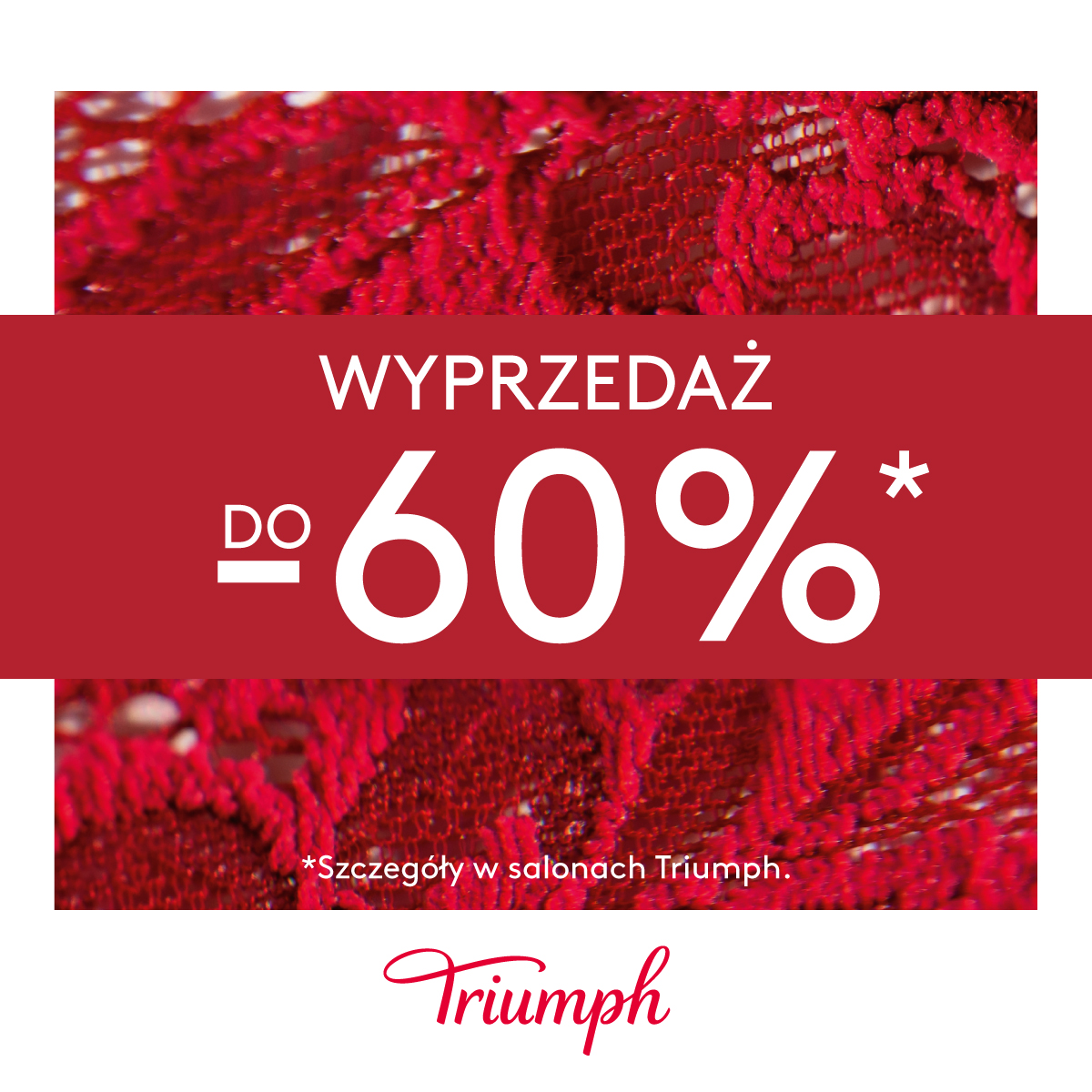 TRIUMPH: sale up to -60%