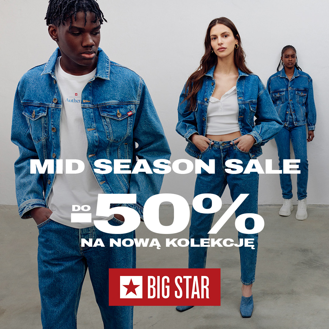 BIG STAR: mid season sale -50%