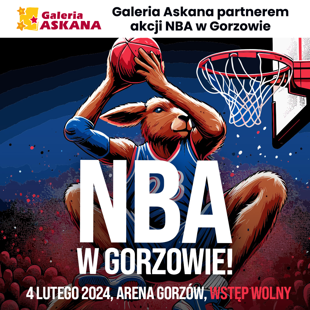 Galeria Askana partnerem akcji NBA w Gorzowie!