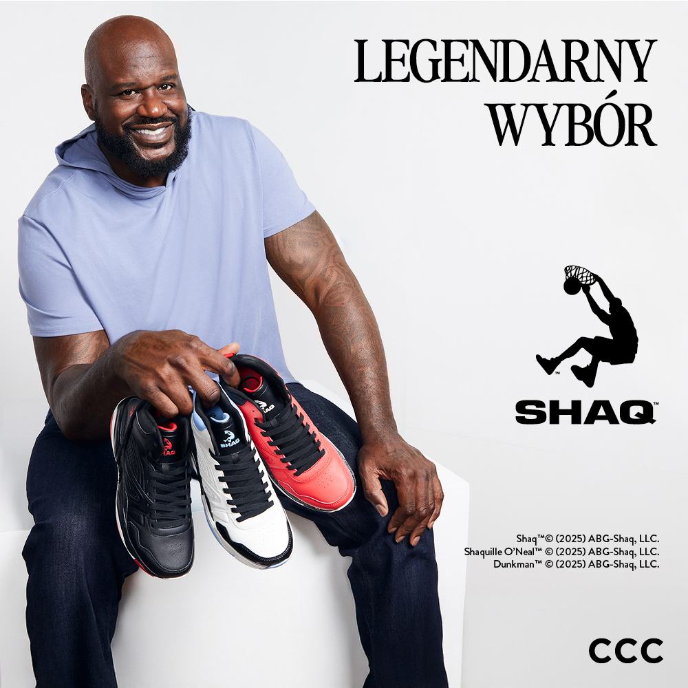 CCC: legendarny wybór w CCC z marką SHAQ!